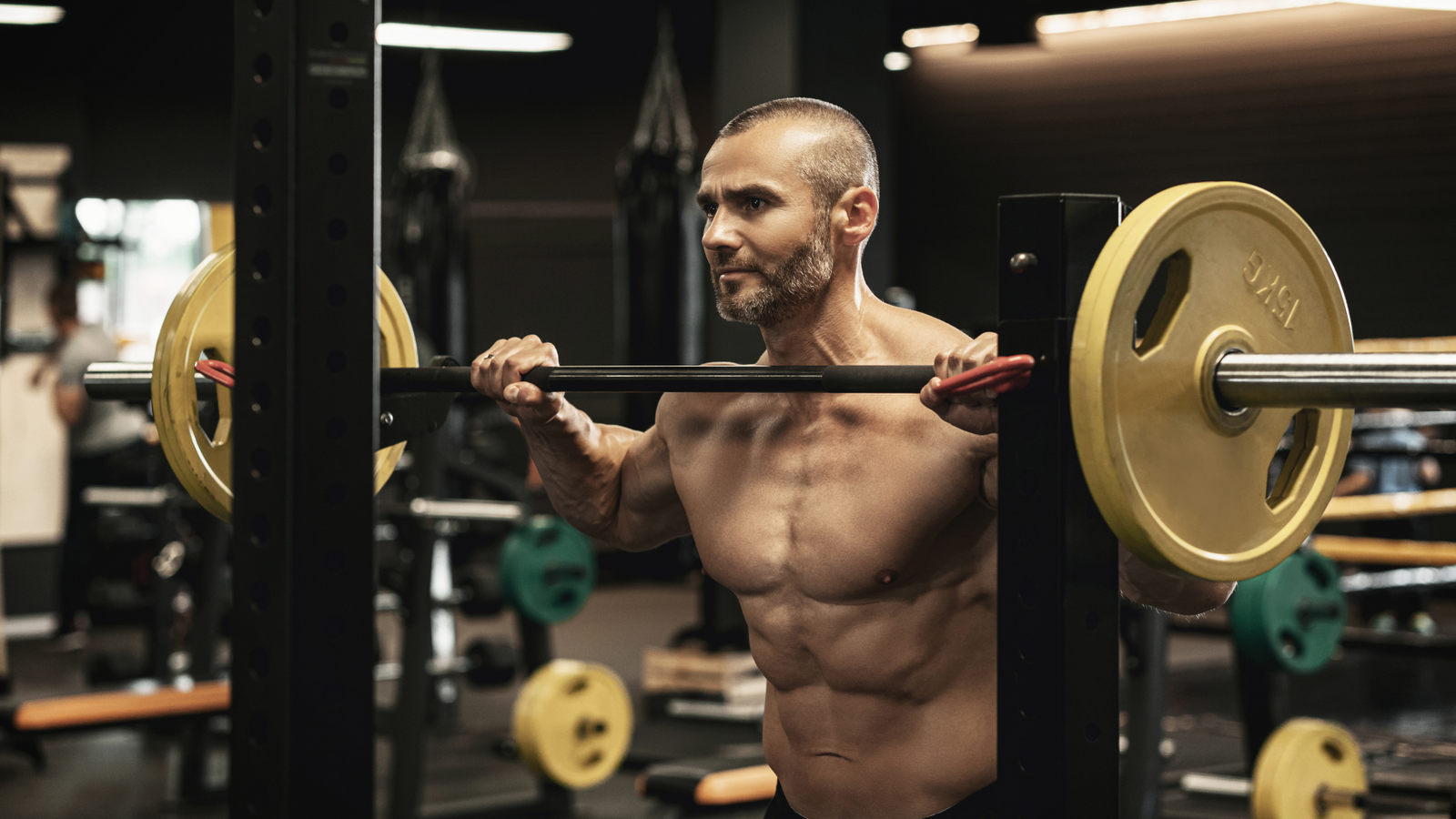 Man does exercise to boost testosterone