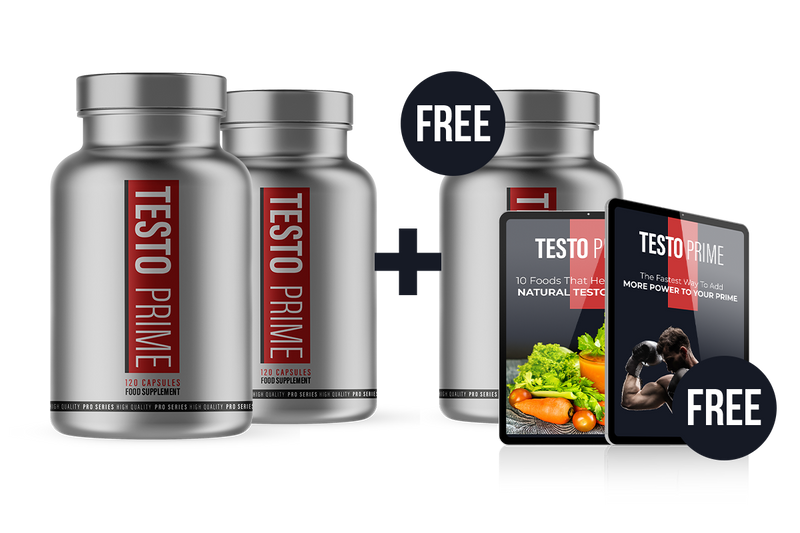 TestoPrime Testosterone Booster Buy 2 Get 1 Free